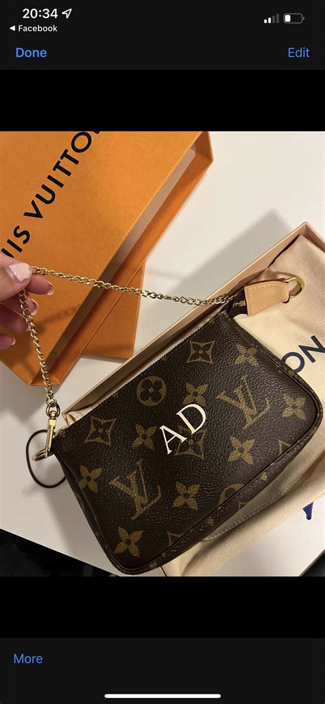 remove initials from louis vuitton bag|Anyone know if this white initial engraving can be removed.